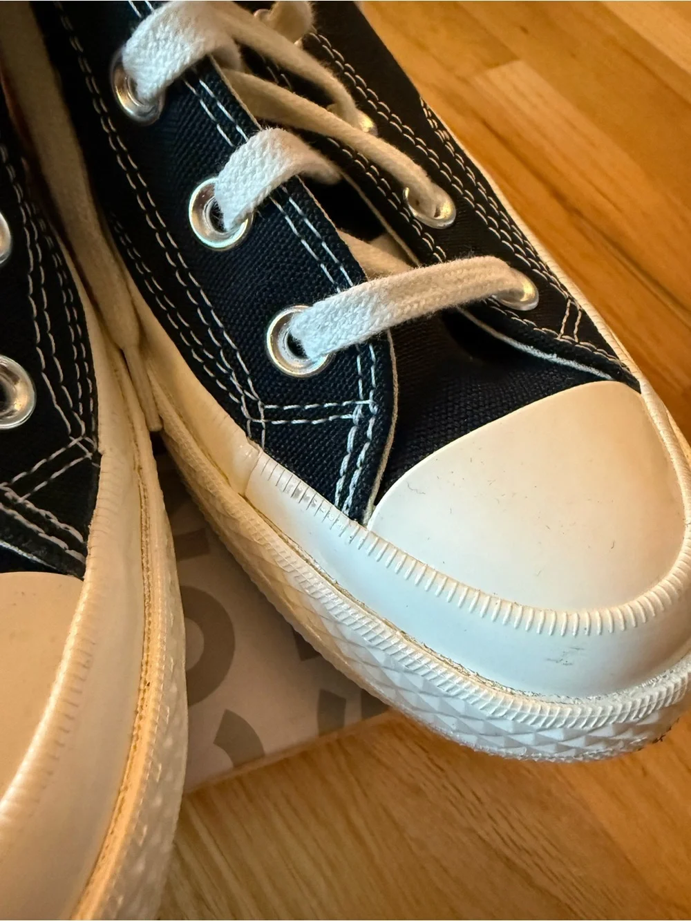 Converse Comme des Garçons Play Chuck Taylor high top sneakers